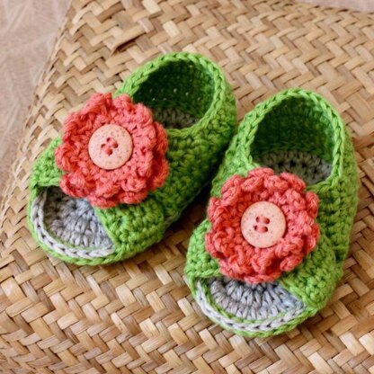 Cross Strap Baby Sandals