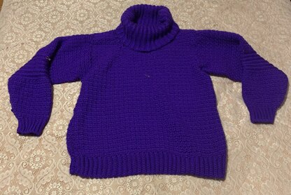 Cowl neck pullover