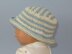 Baby and Child Roll Brim Stripe Bucket Hat