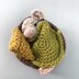 Mouse with a Mushroom House Crochet Pattern