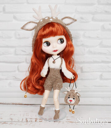 Outfit for Blythe "Reindeer"