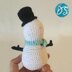 Snowy the Snowman Amigurumi