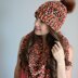 Melon Melody Hat & Shawl Set