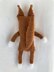 The Squirrel knitted soft toy