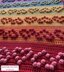 Rainbow Bobble Heart Blanket pattern by Melu Crochet