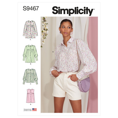 Simplicity Misses' Tops S9467 - Sewing Pattern