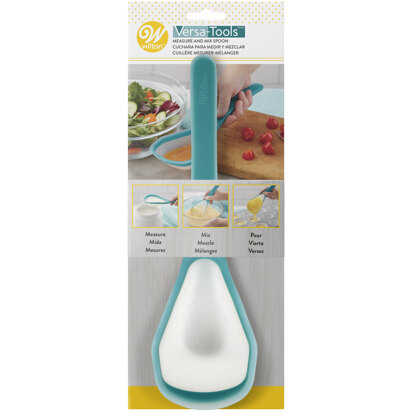 Wilton Versa-Tools Silicone Measure and Mix Spoon for Cooking and Baking