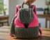Crochet Backpack Pattern PDF – DIY Crochet Bag Tutorial – Beginner-Friendly Purse – Video Tutorial Included
