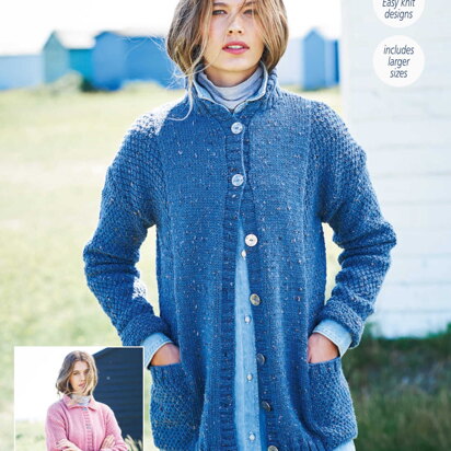 Cardigans in Stylecraft Special Aran with Wool - 9893 - Downloadable PDF