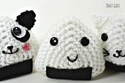 Amigurumi Onigiri Rice Ball