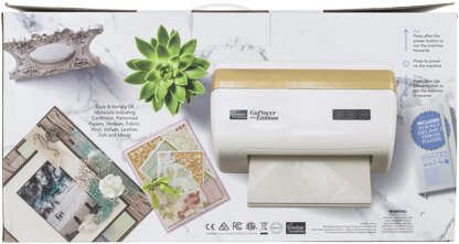 Artdeco Creations Couture Creations Gopower And Emboss Machine US Version - White/Gold