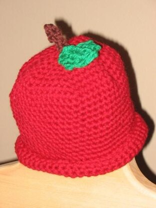 Crocheted Apple Hat
