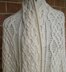 Whistler's Cabled Shawl