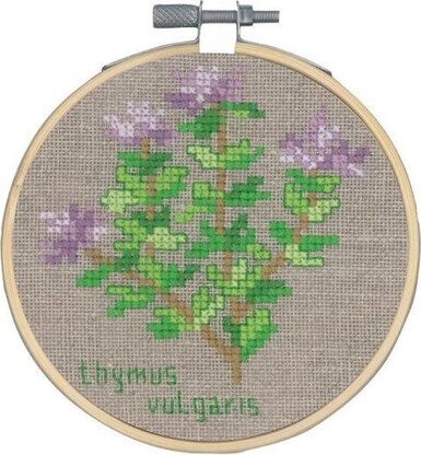 Permin Thyme  Cross Stitch Kit - 10 Ø