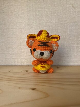 Lucky Tiger amigurumi