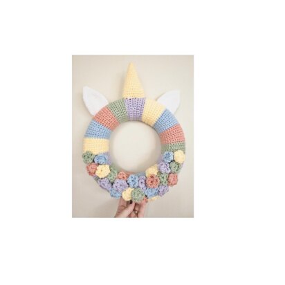 Unicorn Wreath