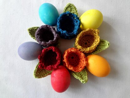 Easter Tulip Egg Cozy