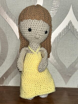 Taylor Swift Doll Crochet Pattern with Sewing Pattern