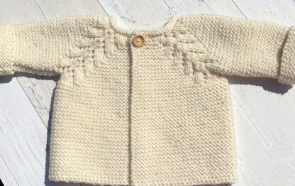 Norwegian Fir Baby Cardi - OGE Designs