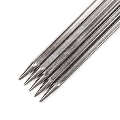 KnitPro Nova Cubics Double Point Needles (Socks Set of 5) - 15cm