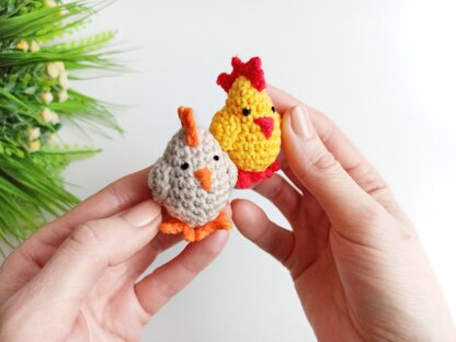 Mini Chicken crochet pattern