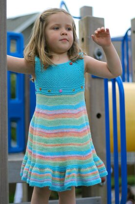 Shades of Summer Dress Knitting pattern by Elena Nodel | Knitting ...