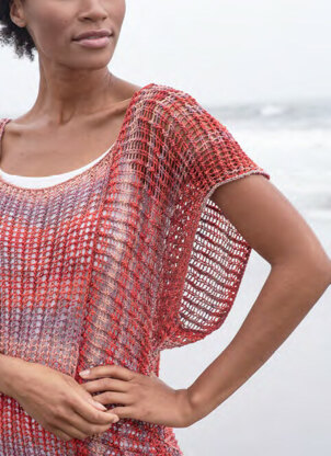 Kokkini Tunic in Berroco Medina - Downloadable PDF