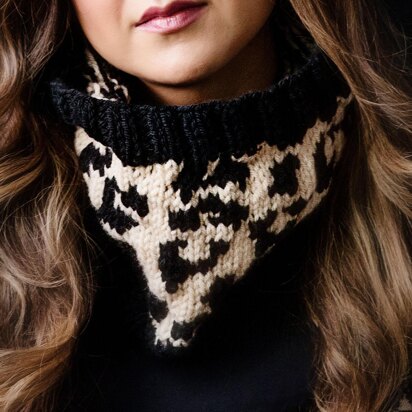 Leopard Print Cowl