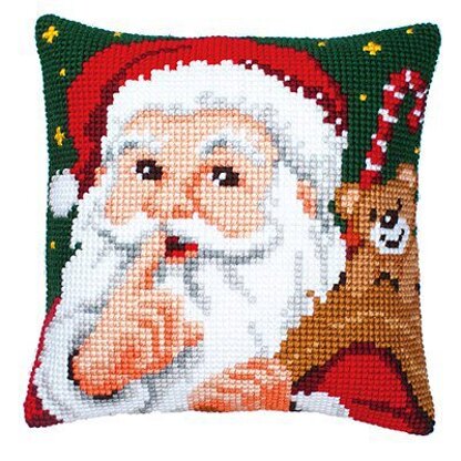 Vervaco Hush Cushion Front Chunky Cross Stitch Kit - 40cm x 40cm