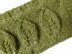 Leaf Motif Headband Knit Flat