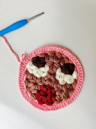 81 Emoji Round Square Motif