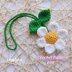 Daisy and Sunflower charm crochet