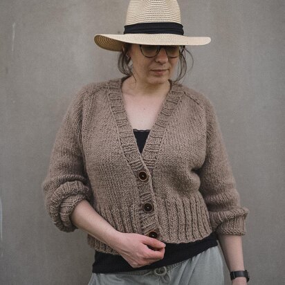 Andes chunky cardigan