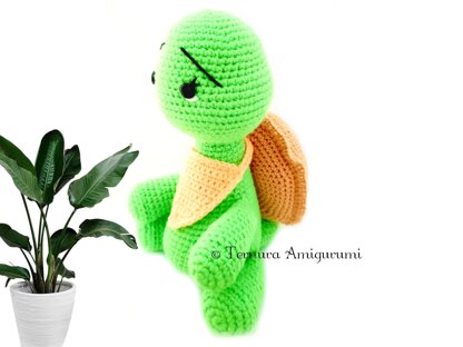 Crochet pattern benny the turtle