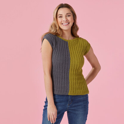 1219 Shenandoah - Jumper Knitting Pattern for Women in Valley Yarns Leverett