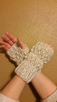 Jelly Beanie Fingerless Gloves