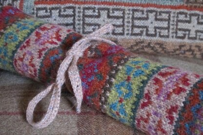 Norah Fairisle Needle Wrap