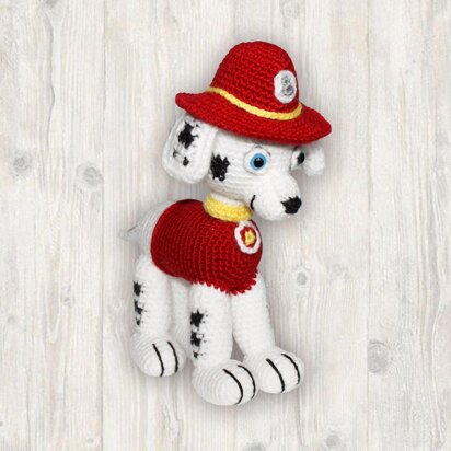 Marshall Pup Paw Patrol Crochet Pattern