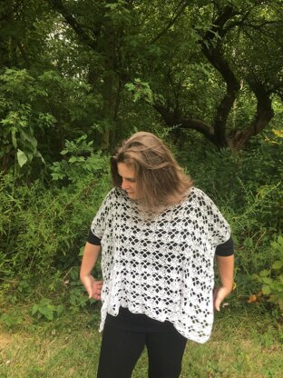 Diamonds Poncho