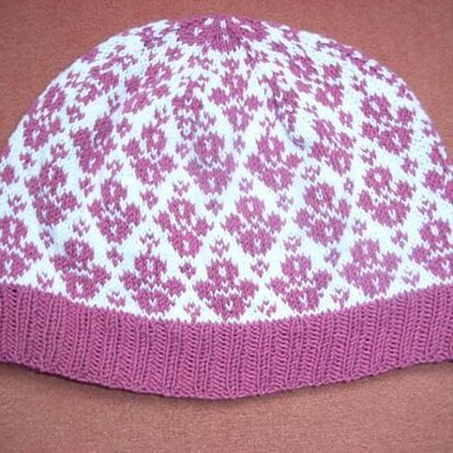 Hibiscus beanie