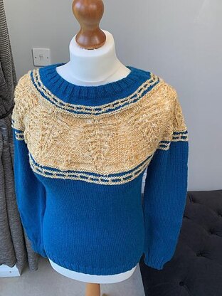 Gold Leaf Sweater