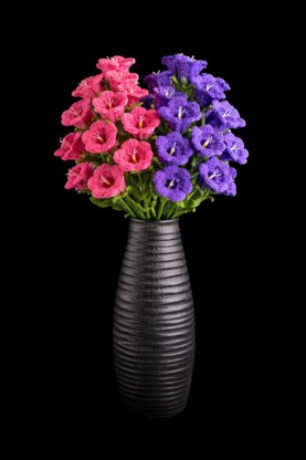 Crochet Canterbury flowers