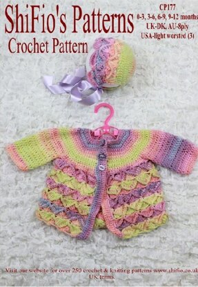 Crochet matinee outlet jacket