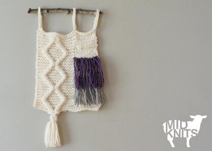 Cable Knit Wall Hanging (2015016)