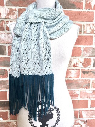 Diamonds and Lace Scarf