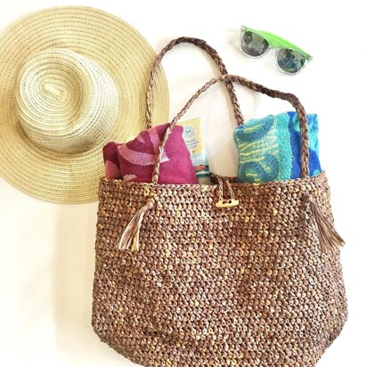 Beach Bound Straw Bag