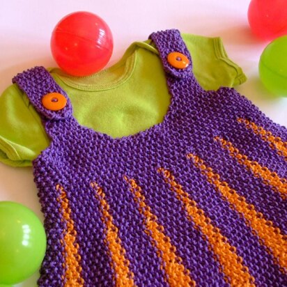 Maisie's Orange Dress - knitting pattern