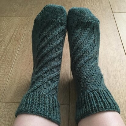 Mist Socks - knitting pattern