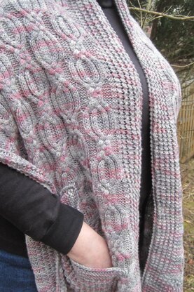 Warm Fermoy Pocket Shawl