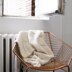 Tunisian Crochet Herringbone Throw